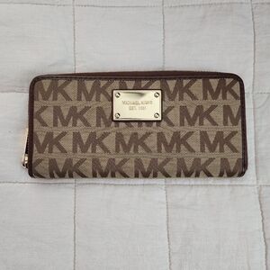 Michael Kors Brown Logo Wallet